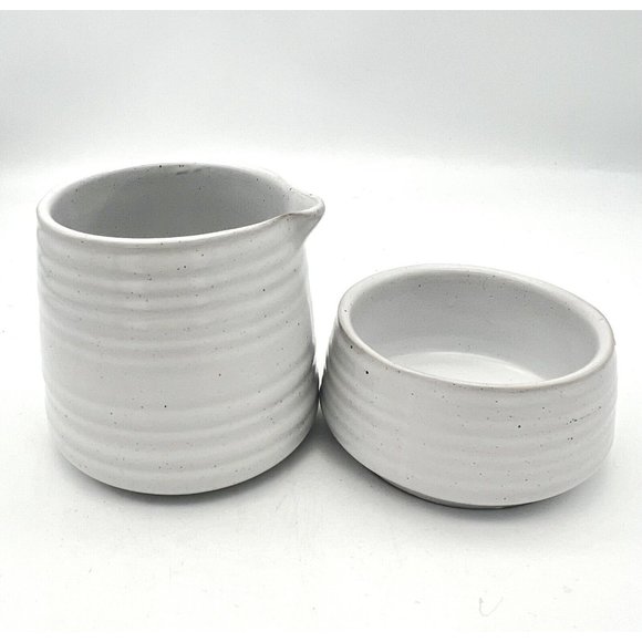 NESPRESSO ORIGINALE COFFEE CREAMER SUGAR BOWL SET #3579 - Picture 3 of 6